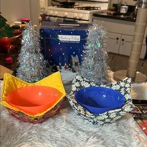 Colorful Fabric Bowl Holders